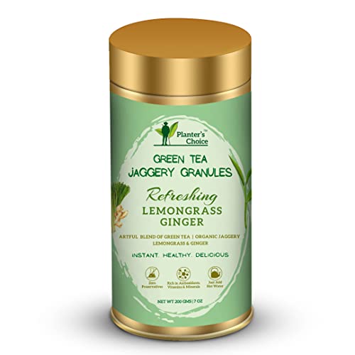 Planter's Choice 200 GMS Instant Lemongrass Ginger Green Tea - In...