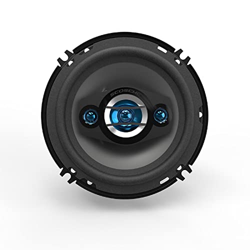 Scosche Hd6504 4-Way 6.5" Hd Multi-Fit Frame Design Speaker Set With 200 Watts Peak/50 Watts Rms Per Speaker #TOP4