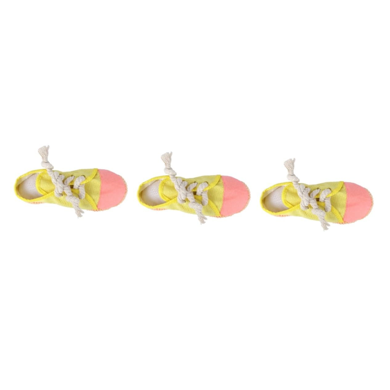 YARNOW 3pièces Jouet à Mâcher pour Chien Forme De Jouet Éducatif pour Chiens pour Grincement Nettoyage Dents