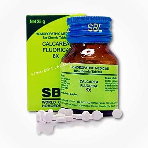 Calcarea Fluorica 6X Tablet| Pack Of 3 (25Gx3)