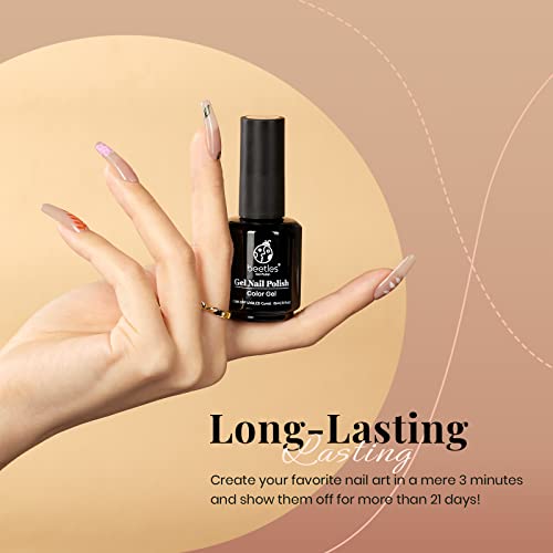 Beetles Nude Gel Nail Polish Mocha Mouse Cake #TOP14