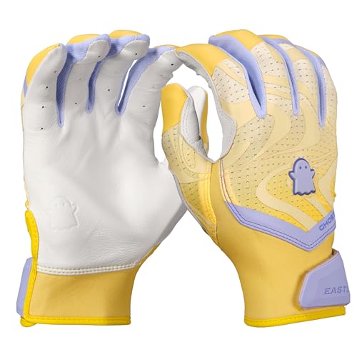 Easton | Ghost Ethos Youth/Girls Fastpitch Softball Batting Gloves | Yellow | Small - image 1