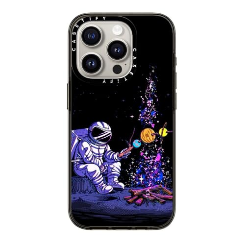 Étui compact iPhone 15 Pro CASETiFY noir contre les chutes