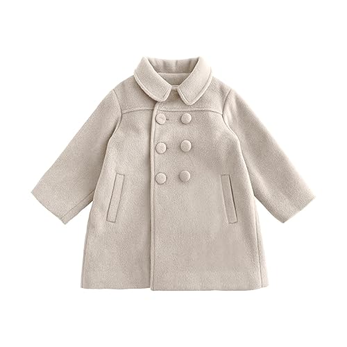 FGUUTYM Kinder Mantel Mädchen Herbst: Übergangsjacke Kindermantel Langarm...
