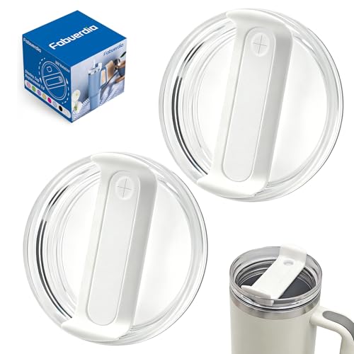 40 OZ Tumbler Lid Replacement Compatible for Stanley Quencher H2.0