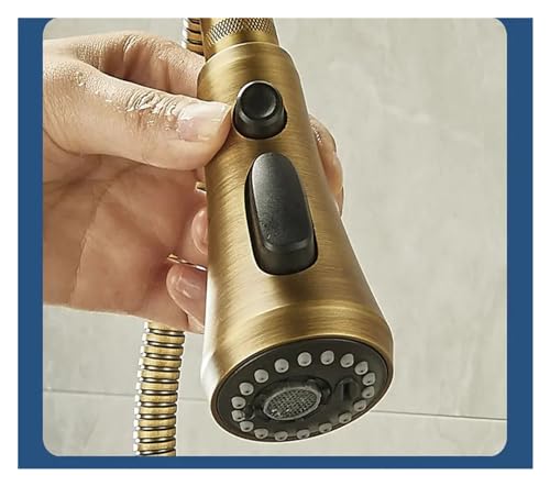 Mitigeur de lavabo robinet de cuisine extractible pour évier et salle de bain - 6