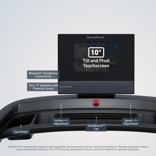 NordicTrack Commercial 1750 Foldable Treadmill