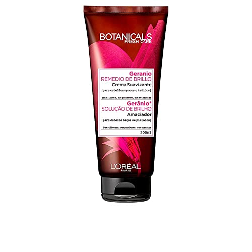 L'Oreal Paris Botanicals Brillo Remedio para cabello opaco o teñido Crema acondicionadora - Brillo Remedio- 200 ml