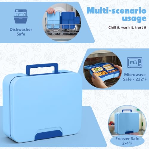 Image of WyfKyd Bento Lunch Box with Soup Thermo Hot Food Container for Kids Adults