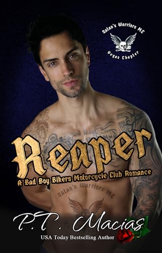 Reaper: A Bad Boy Bikers Motorcycle Club Romance (Satan’s Warriors MC, Vegas Chapter Book 4)