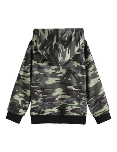 Image of Arshiner Boys Basic Hoodies Unisex Kids Soft Pullover Hooded Sweatshirt | Long Sleeve, Kangaroo Pocekt, Regular Fit, Fashion Style, Transitional piece, Fall Clothes for 4-13 Years