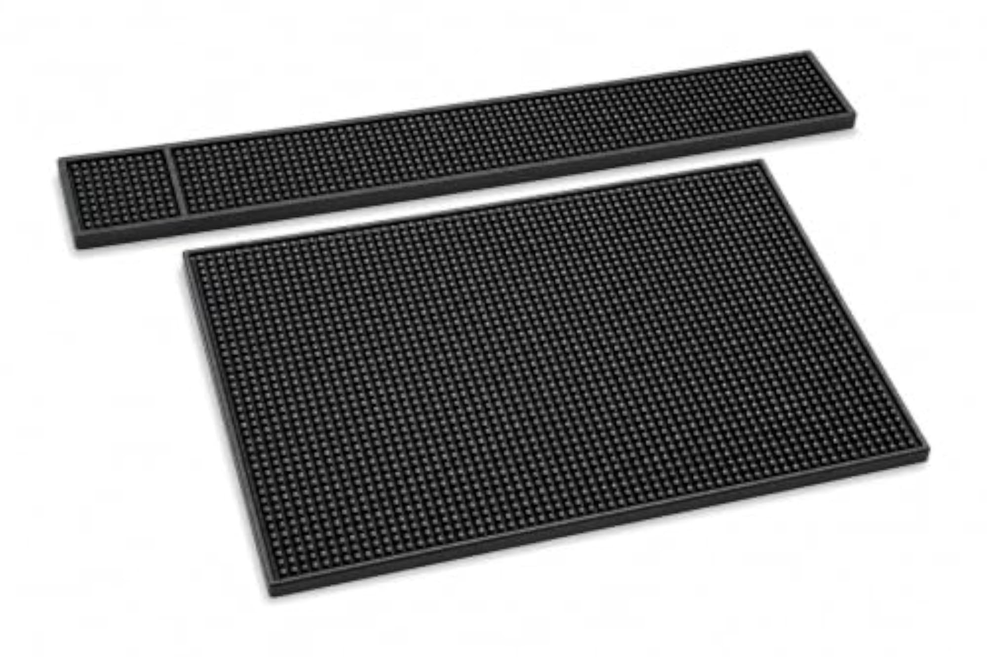 10mm Thick Rubber Bar Mat & Strip Combo