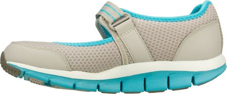 Skechers Skechers Womens Liv Blissful Grey/Aqua - 6 B(M) US