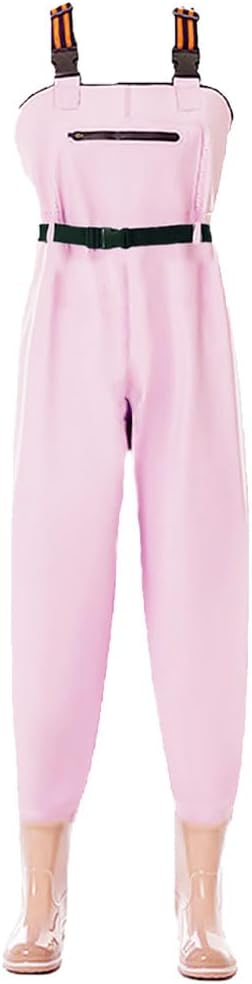 PVC Insulated Chest Waders for Women/Girl,Waterproof Duck Hunting Fishing Waders,Womens Fishing Wader with Boots