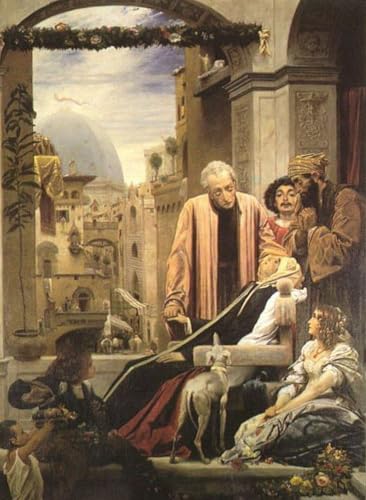 Peinture à l'huile mort de Brunelleschi pour valoriser un bureau de direction