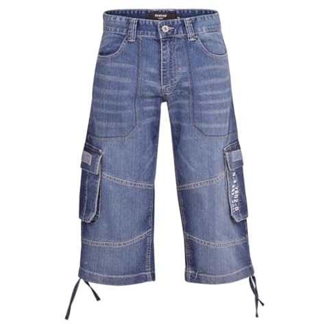 Firetrap Men's 3/4 Length Cargo Pants Cover