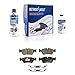 Detroit Axle - Brake Kit for 01-05 BMW 325xi Ceramic Brake Rotors Brakes Pads 2001 2002 2003 2004 2005 Front and Rear Replacement