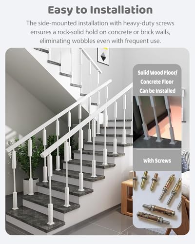 Balaustrada de hierro forjado minimalista para escaleras y pasillos mini 5