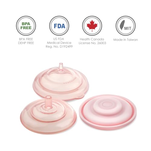 Image of Maymom Backflow Protector Compatible with Motif Medical Duo Double Pumping Kit and Pumpables Milk Genie Plus Double Electric Breast Pump. Replacement for Motif Duo Diaphragms; 2pc /pk