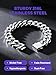 Richsteel Christmas Gifts for Men-Chunky Miami Cuban Link Chain Bracelet Hip Hop Stainless Steel Jewelry
