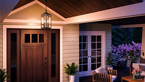 Urban Ambiance Luxury Colonial Outdoor Pendant Light, Large Size: 23-3/4" X 9-1/2", With Farmhouse Style Elements, Olde Bronze Finish, Uhp1191 From The Calderdale Collection #TOP1