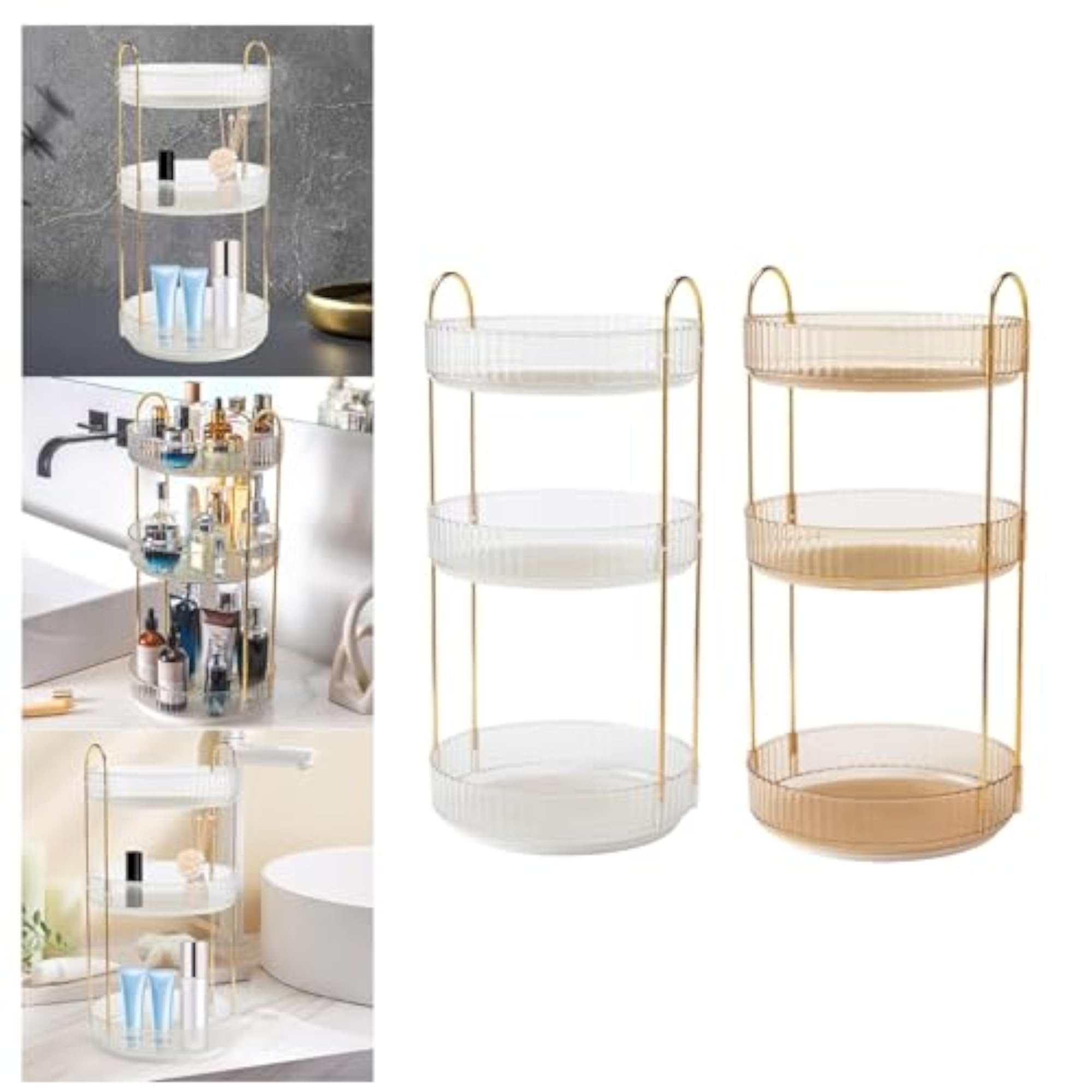360° Rotating Perfume Organizer Display Case