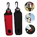 BCOATH 2PCS Golf Ball Storage Bag Portable Neoprene Pouch Organizer for Easy Carrying Durable Golf Accessory with Zipper Design for Golfers The Go