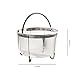 Prepmen Instant Pot Accessories Steamer Mesh Basket Stainless steel Good for cooking, boiling and frying Eggs, Vagetables and pasta, Fits a 8 quart pressure cooker (8QT)