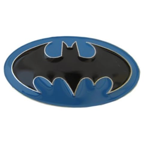 Fat-catz-copy-catz Marvel superhero batman dark knight gotham blue enamel metal keyring gift idea Cover