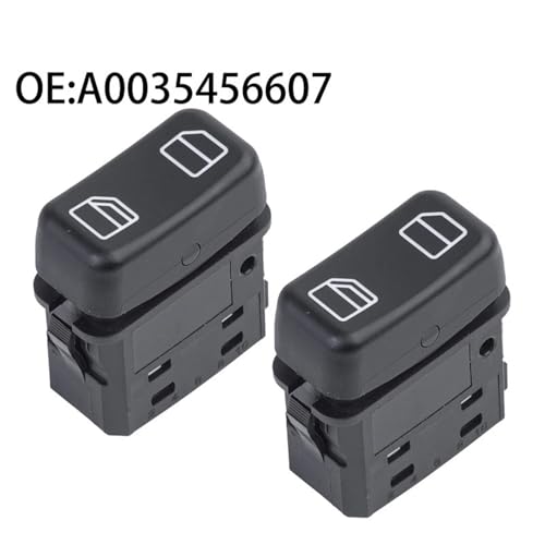 Interrupteur de lève-vitre pour camion Mercedes-Benz Axor Atego Actros MP2 MP3 2pcs