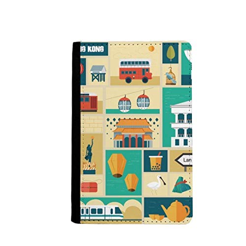 Portefeuille passeport Hong Kong, idée cadeau originale pour voyageur