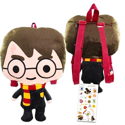 Harry Potter Backpack for Girls Boys Kids Teens Women - Bundle with 15