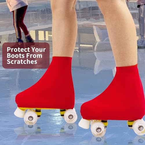 Skate Boot Covers for Kids to Adults - Figure & Ice Skating, Roller Skates Accessories