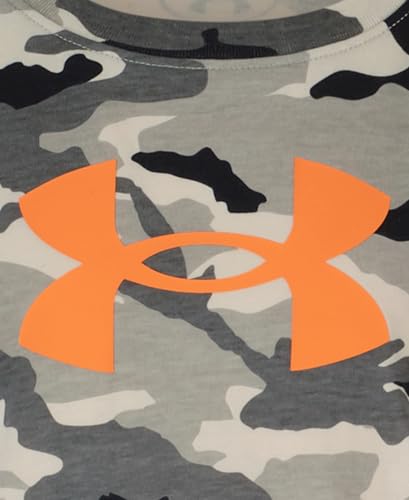 Image of Under Armour Boys Short Sleeve Core Graphic T-Shirt, Lightweight & Breathable, Relaxed Fit