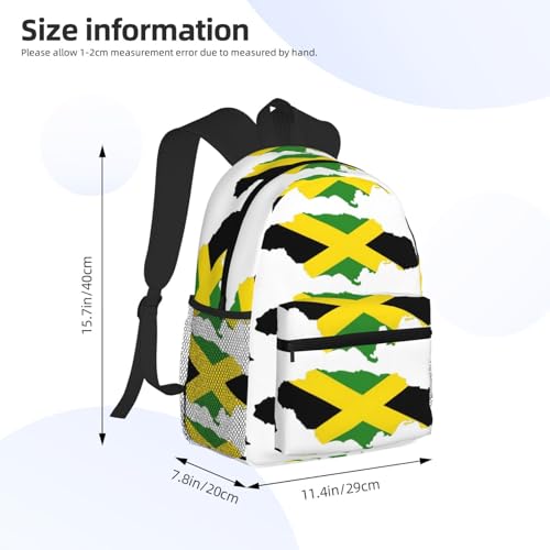 Sac à dos ordinateur 15,7 pouces EdWal antichoc imprimé Jamaïque - 4