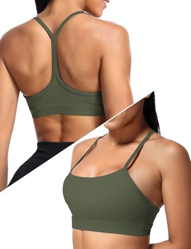 Image of Buauty Sports Bra for Women, Y Back Light Support Workout Bra with Removable Pads for Yoga Pilates Gym