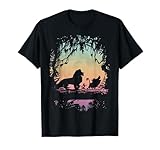 Disney Lion King Gradient Jungle Trio Graphic T-Shirt T-Shirt