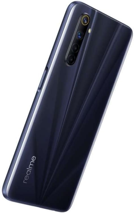 realme 6S Dual-SIM 64GB ROM + 4GB RAM (GSM Only | No CDMA) Factory Unlocked 4G/LTE Smartphone (Black) - International Version