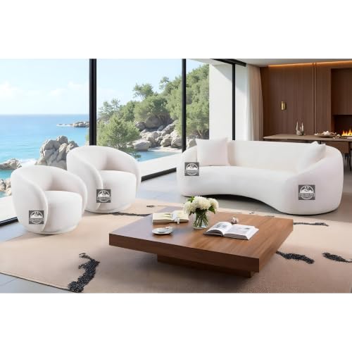 Image of Royal Carved Wooden Sofa Set | 3+1+1 Seater | Antique with Button Tufted Velvet Upholstery | Victorian Style Living Room Furniture Tufted Sofa Set Grey 3-Piece (Design 18)