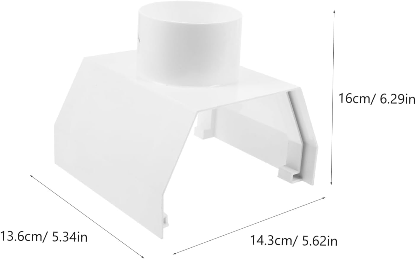 Gadpiparty 3pcs Gutter Drain Extension Roof Downspout Adapter for Rain Gutter Drainage