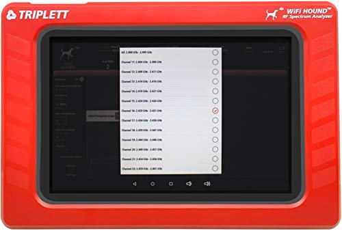 Triplett Wifi Hound 2.4 Ghz And 5 Ghz Wireless Network/Rf Spectrum Analyzer To Visualize And Troubleshoot Wi-Fi Issues For Smart Homes, Businesses, And More (Wfhound) #TOP1