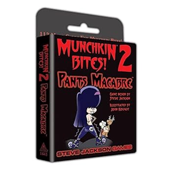 Toy Steve Jackson Games Munchkin Bites 2 Pants Macabre Book