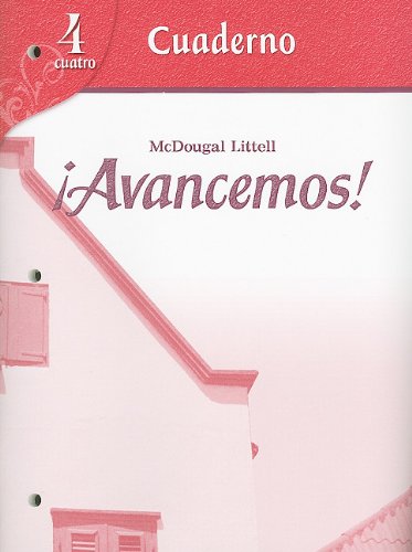 Avancemos! Level 4 - Cuaderno (Spanish Edition)