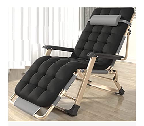 Chaise longue gravité zéro XL pliable pour soulager le dos terrasse