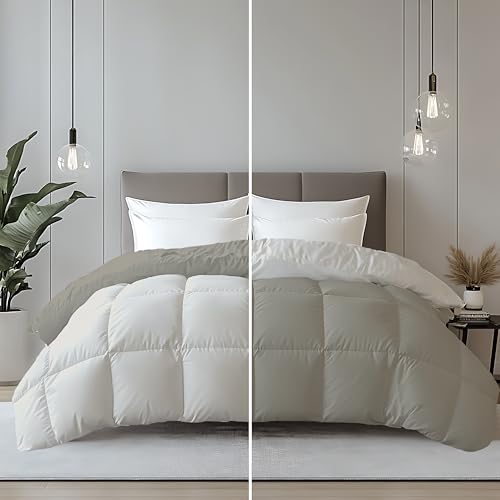 Image of Monte Carlo Symphony Solid Micro Reversible AC Comforter for Double Bed | 3 Ply Soft Comforter with 150 GSM Filling & 85 GSM Micro Fabric | Lightweight All Season Quilt | 87 x 95 Inch