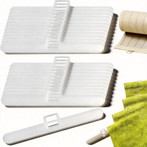 20 Pcs Vertical Blind Top Hangers Universal Vertical Blinds Repair Parts Replacement Blind Slats Vertical Blind Clips Blind Clips Top Fixing Accessories for Vertical Blinds (89 mm (3.5 Inch))