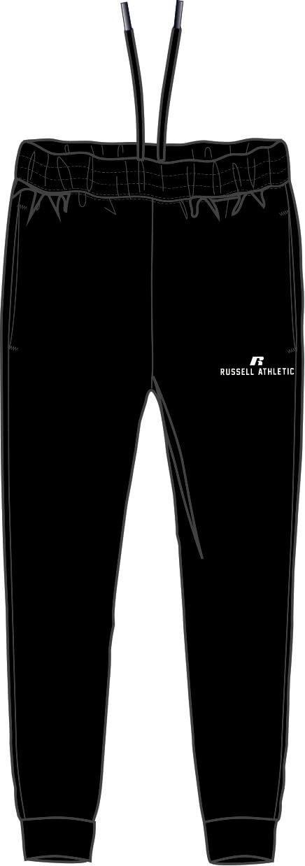 Russell Athletic A31001-IO-099 Cuffed Leg Pant Pants Men's Black Size S