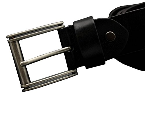 Vogueteen Men's Punk Genuine Leather Belts Biker Rock Skull Cross Black Waist Strap Belt #TOP2