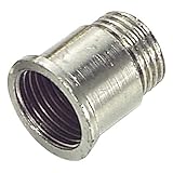 WOLFPACK LINEA PROFESIONAL - Alargadera Redonda Cromo 1/2' x 20