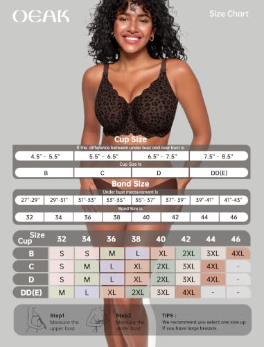 Image of OEAK Women Value Series Jelly Bras Wireless Pushup Convertible Bra | Everyday Essentials,Comfortable Bralettes,No Underwire,Full Coverage,Support Lift,Tshirt,Soft,Seamless,Scalloped